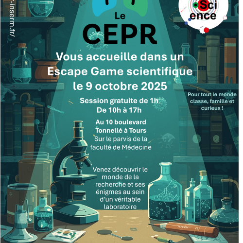 CEPR invites you to take part in a science escape game on 9 October 2025!